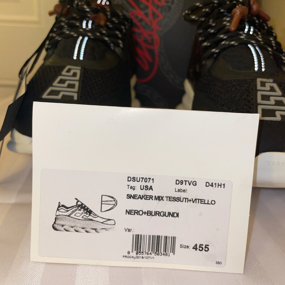 Men Versace Chain Reaction In Box!! - Picture 7 of 14